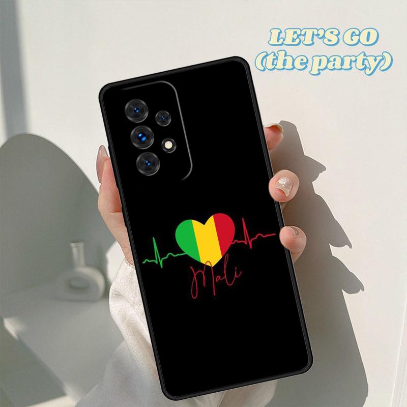 Mali Flag phone case For Samsung Galaxy A42 A31 A40 A51 A71 A32 A80 A91 A52 A72 A73 A20e A21S A50 A70 A11 A12 Cover