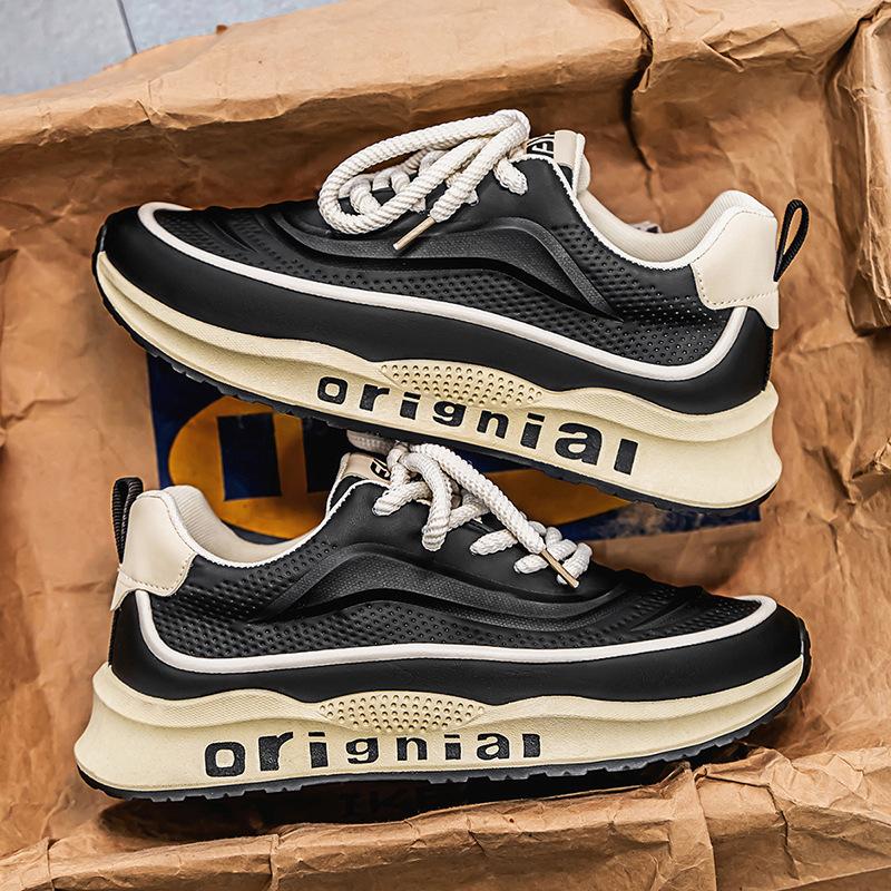 

Fashion Avant-Garde Trend Casual Shoes High Street Tide Cool Driving Locomotive Shoes Handsome Trendy Mens Sports Running Shoes 39