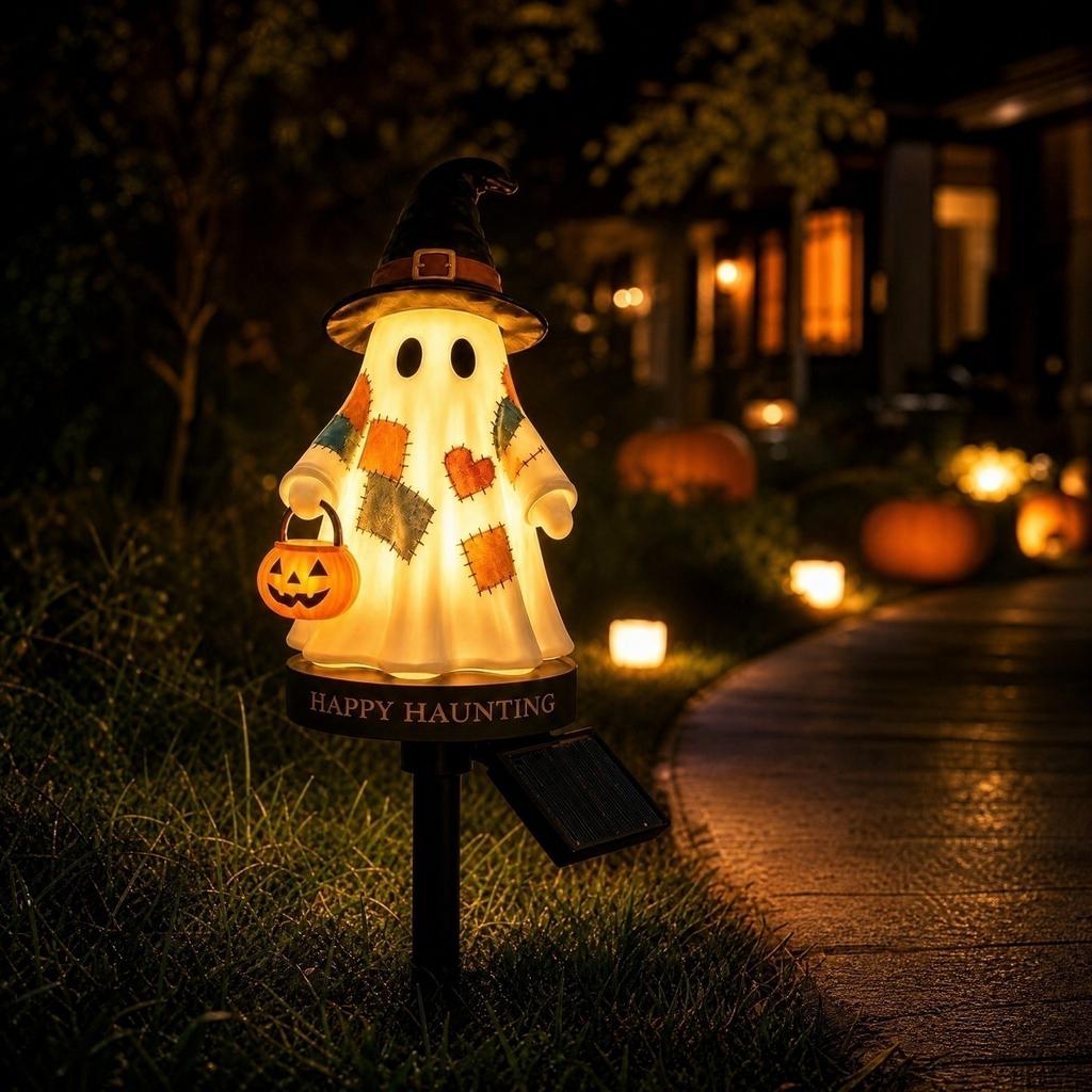 Halloween Outdoor Garden Lights for Patio Yard Decor - Halloween Decorative Lights for Outdoor Party