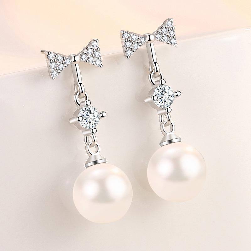 Lindon Copper Alloy Zircon Earrings Drop Earrings For Women Wedding Party Gifts