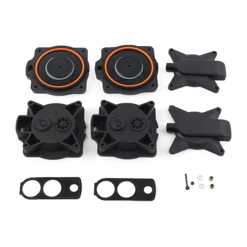 Efficient Air Pumps Repair Set Pump Replacement Component Diaphragm Rebuild Set Plastic Texture for HP100 HP120 Models