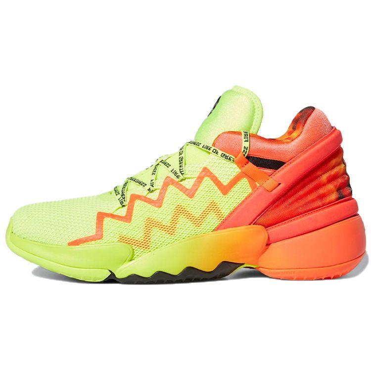 

Adidas D.O.N. Issue #2 GCA Fire of Greatness Solar Yellow Solar Red Core Black H67570 40.5
