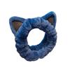 Lovely Cat Ears Hair Band Soft Elastic Headbands Women Soft Cosmetic Headbands Suitable for Ladies and Girls