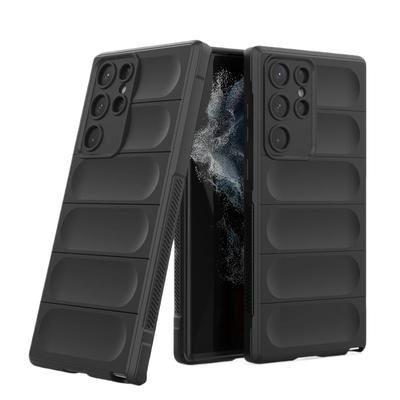 Für Samsung Galaxy S21 S22 Plus S21 S22 Ultra S21 FE 5g Rückseite Telefonhülle Flüssigsilikon Anti-Fall Stoßfeste Coque-Hüllen