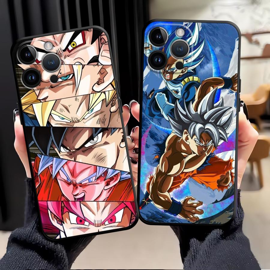 Funda Phone Cover Phone Case for Apple iPhone 11 17 Pro Max 15 Pro 7 8 XR XS MAX 16 12 Air 14 13 Goku Cool Dragon Ball