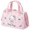 Skater Lunch Bag Insulated Frame Womens Sanrio Hello Kitty Watercolor Cosmetics KGA1-A