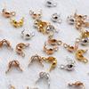 5000 Stück Kordelstopper mit zwei Löchern für DIY Schmuck Positionierungsperlen