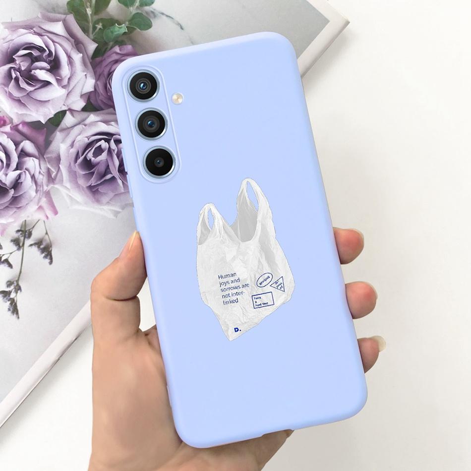 For Samsung Galaxy A54 Case 2023 Cool Fashion Moon Pattern Jelly Soft Silicone Phone Back Cover For Samsung A54 5G SM-A546B
