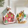 Xmas Musical Winter Christmas Tree Decoration Music Box Color Light for Presents Gifts Christmas House Statue Family Home Decor