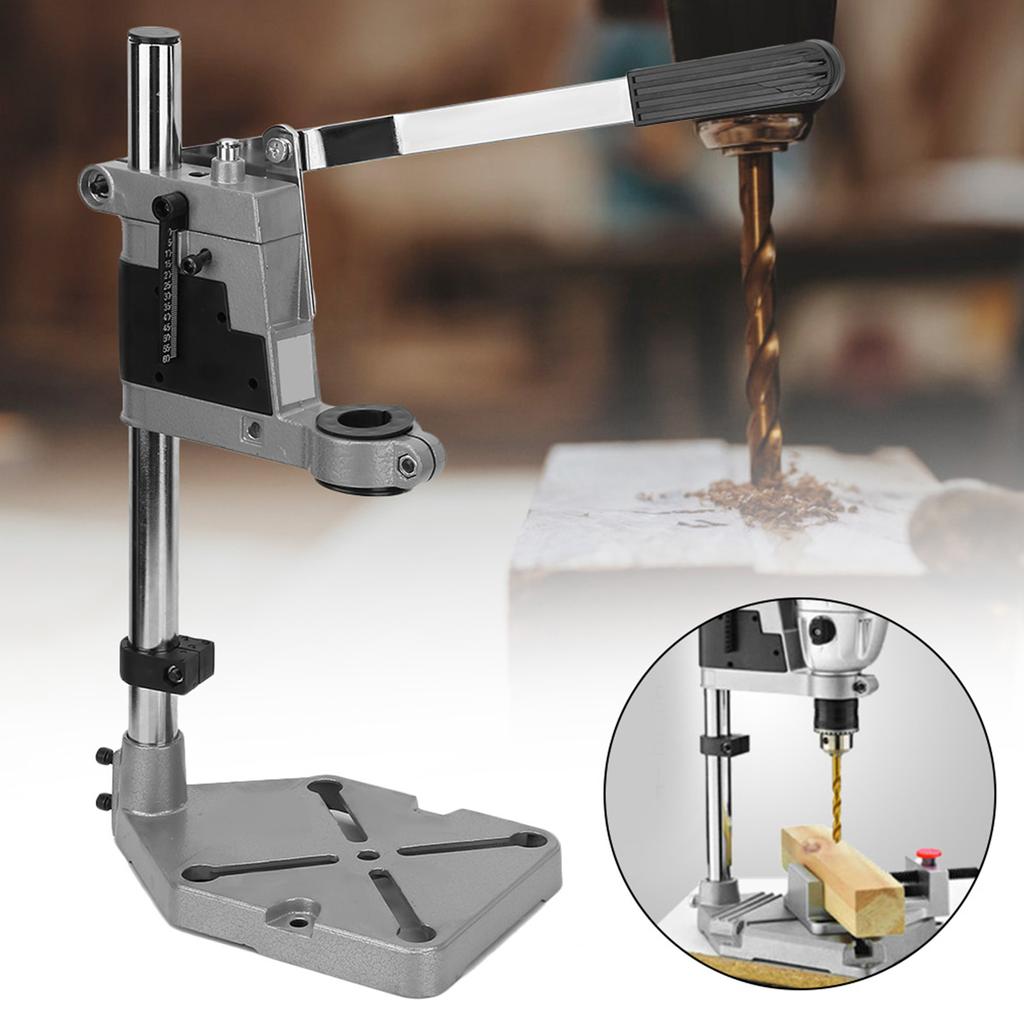 Benchtop Clamp Drill Press Stand, Workbench Repair Tool Clamp Vertical Drill Stand
