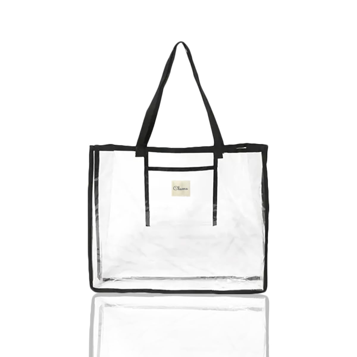 

Pool Pool Beach Beach Tote Ita Large Transparent Clear Vinyl Spa [chamo] Bag, Bag, Bag, Bag, Capacity, Bag, Adult, Bag, Bag, Bag, Transparent, Women s чорний