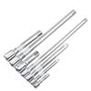 Socket Ratchet Wrench Extension Bar 1/4" 3/8" 1/2" 50/75/100/125/150/250Mm Long Bar Steering Sleeve Connecting Rod Accessories