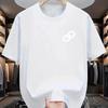 Men's Round-neck Short-sleeved T-shirt for Sport Style Unique Distinctive Style Fashionable Item