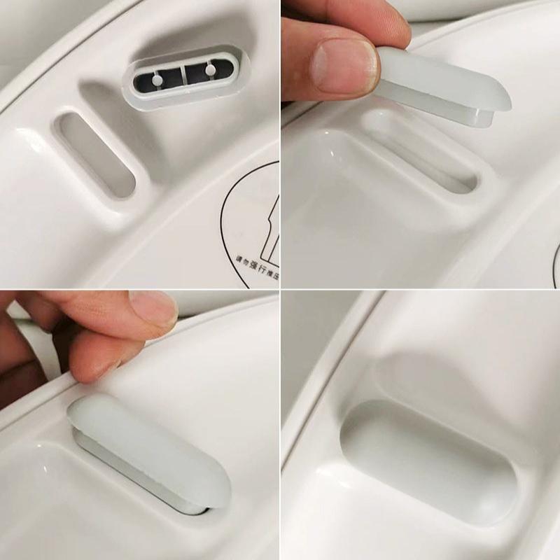 Embedded Toilet Seat Accessories, Cushion Pad, Toilet Rubber Pad, Ring Foot Pad, Protection
