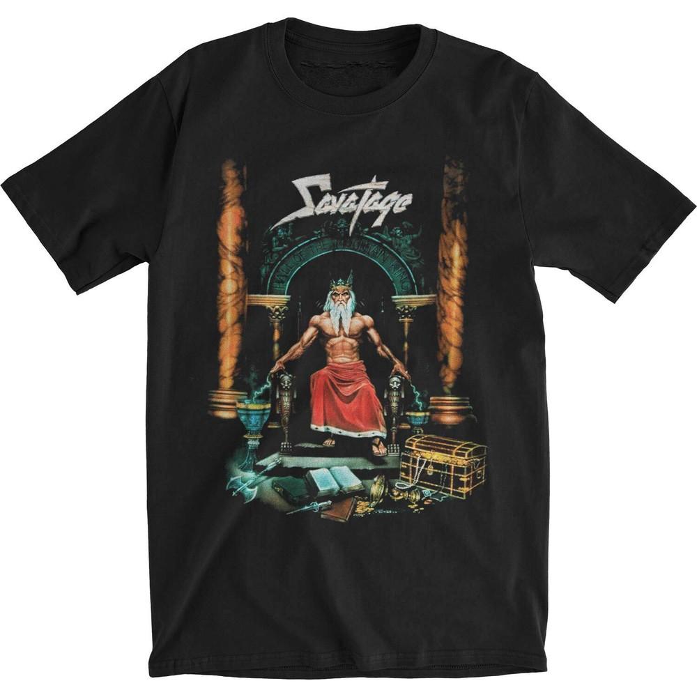 

Vintage SAVATAGE HALL OF THE MOUNTAIN KING NEW Black Men S4XL TShirt J663 Unisex T-Shirt XXL
