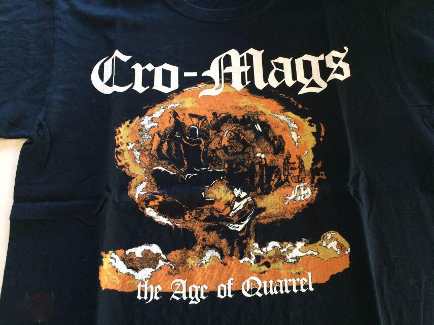 CROMAGS THE AGE OF QUARREL#039;86 Reprint Cotton Black S5XL Unisex T-Shirt