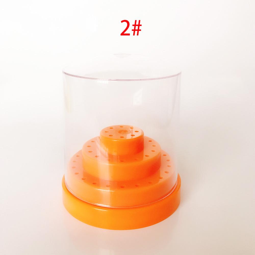48 Holes Dental Bur Box Drill Case Disinfection Holder Dentist Tools Dentistry Instrument Organizer
