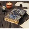 Tree of Life Leather Grimoire Journal: Handmade Spell Book, Antique Paper