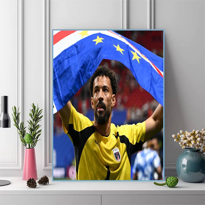 vozinha cabo verde Pattern 3pcs 100% Round Full Drill 5D DIY Diamond Painting Embroidery Cross Stitch Rhinestone Décor