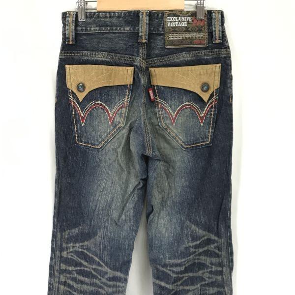 Made in Japan EDWIN 441XVS Exclusive Vintage Western Bootcut Denim Pants Men W28 L85 cBH617-e(USED)