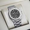 SAPPHERO Men's Octagonal Stainless Steel Waterproof Luminous Wrist Watch Analog Quartz Date Dress Business Casual Gift