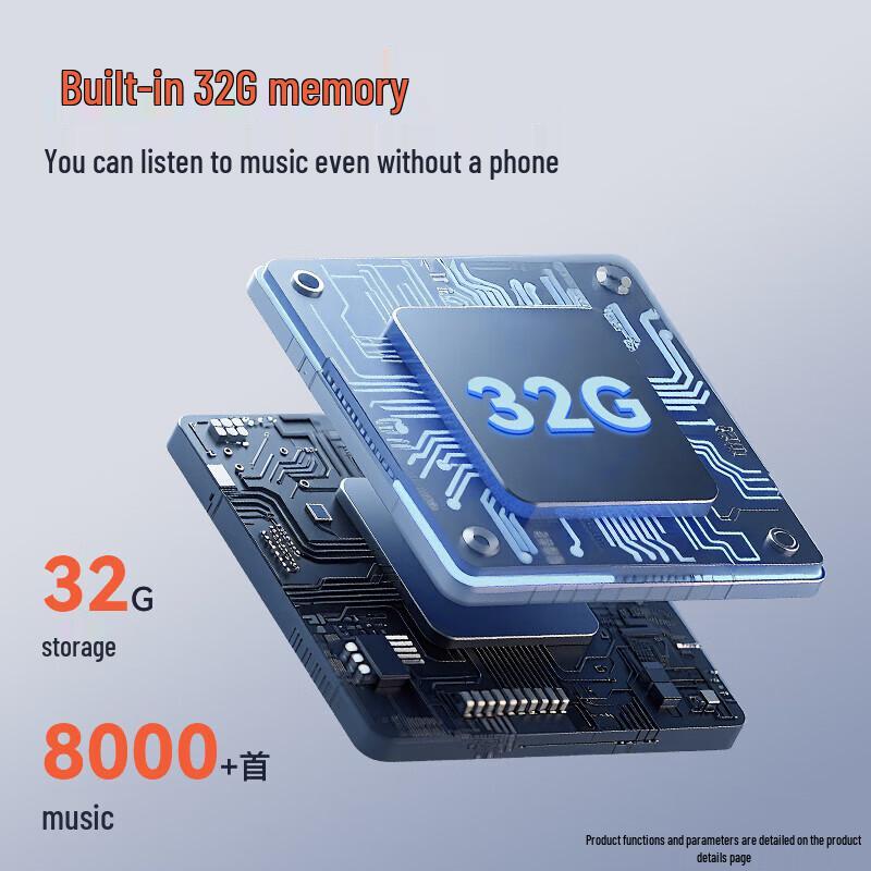 Newmine G10 Bone Conduction Wireless Headphones with AI Assistant