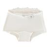 10A Antibacterial Girls' Pure Cotton Mid-Waist Boxer Briefs with Bowknot