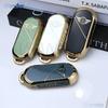 Gold/Silver Border Tpu Car Key Case Cove Shell For  Bmw Mini Cooper Countryman One  Mini Accessories