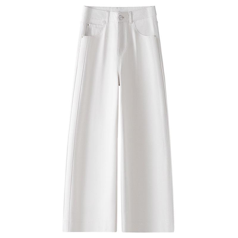 

Women s Off-White High-Waisted Wide-Leg Jeans - Spring 2025 Collection M