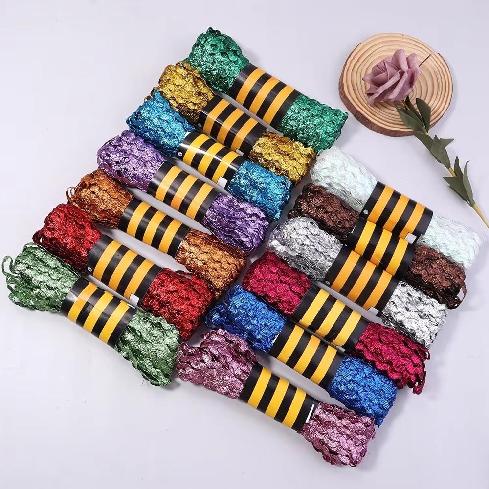 Multicolor Zig Zag Ribbons 5mm Grosgrain Lace Trim Ribbon For Wedding Party Christmas Decor