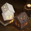 House Shaped Candlestick Silicone Mould Plaster Resin Making Molds 3D Candle Holder Gypsum Mold Table Decorations
