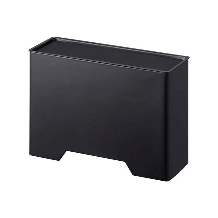 Yamazaki Magnet Mask Holder Black, Tower Mask Case Box Type, 4359, Approx. W19 X D6.5 X H13.5cm