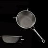 304 Nerezový cedník pro domácnost Háček s dvojitým uchem Pevná rukojeť Křížově tkaná síťovina Filtr Kuchyň
