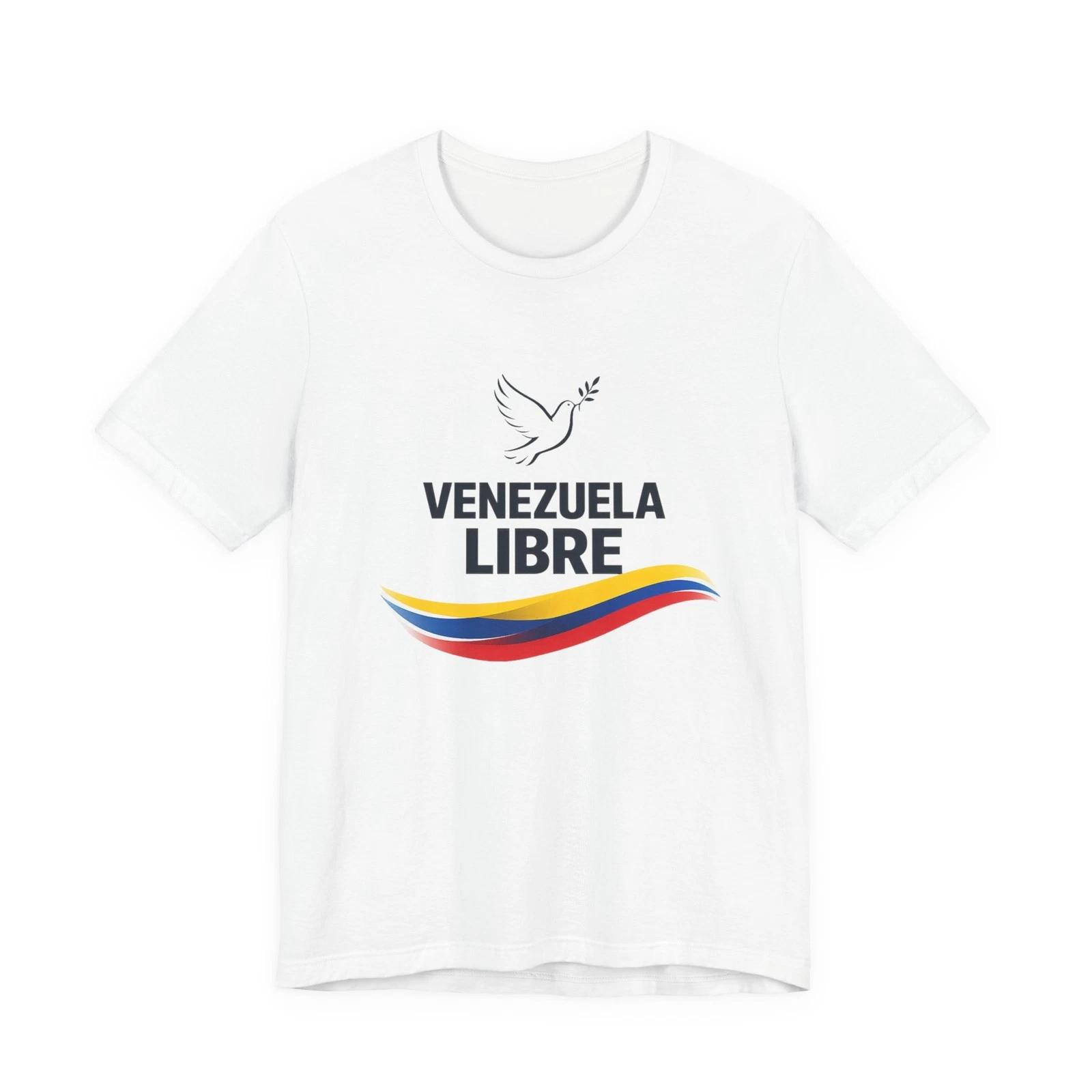 Venezuela Libre T-T-Shirt | Viva Venezuela Freedom Design | Venezuelan Pride T-Shirt S