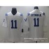 Indianapolis Colts Football Jersey 2 53 LEONARD 18 MANNING Mens Embroidered Rugby Shirt