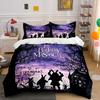 Walking with Strangers Design Bedding Duvet Cover Set Duvet Cover Pillowcases  (1*Duvet Cover 2*Pillowcases, without duvet insert)