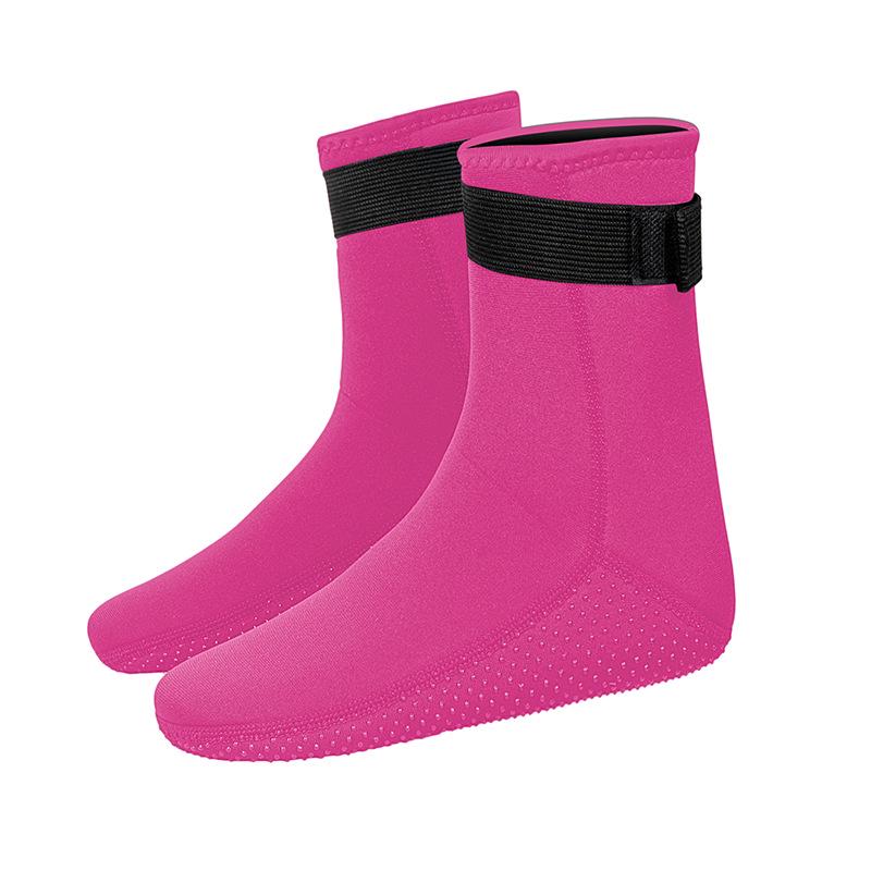 3mm Non-Slip Dive Socks: Wear-Resistant, Thickened, Warm for Winter Swimming, Surfing, Snorkeling, and Wading.