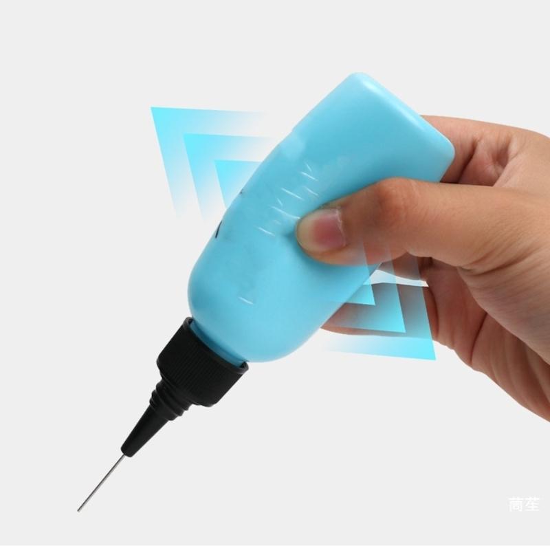 Anti Static Solvent Bottle with Needle Dispenser for Loading Adhesive Adhesive Liquid Soldering Rosin Bottle Repair