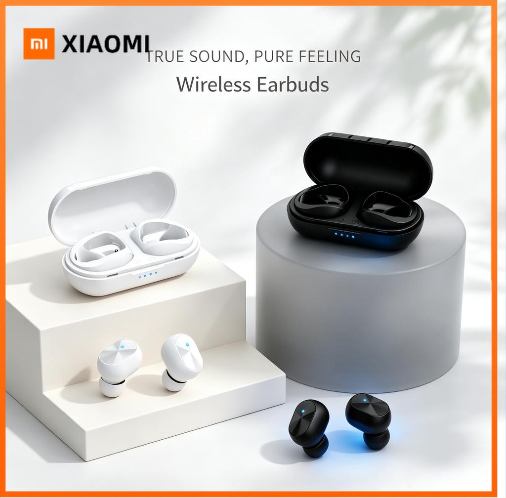 Xiaomi TWS Fone Bluetooth Headphones Wireless Earbuds Tactical Bluetooth Headsets Offer Rugged Durability for Military and Security Use
