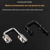 Heavy Type Zincs Alloys Iron Door Lock Quiet Operations Universals Interior Door Security Latches Privacy Protecting