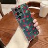Cartoon Fruit Cherry Pattern Phone Case For Samsung Galaxy S26 S25 S24 S23 Ultra S22 Plus S24 S21 FE S25 Edge Clear Soft Cover