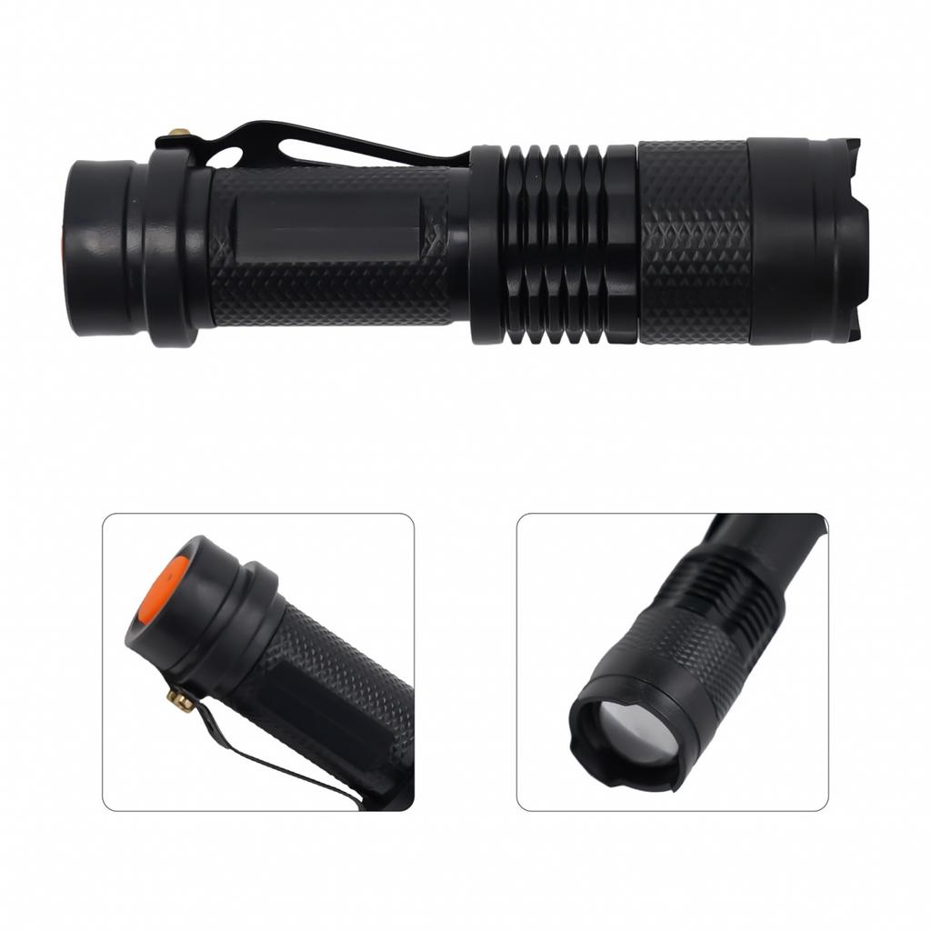 Torch Flashlight 1000Lumens Bushcraft Tool Camping Equipment Handheld