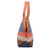 Canvas Shoulder Bag Ladies Handbag Contrast Color Bag Striped Fashion Retro Large-capacity One-shoulder Messenger Bag