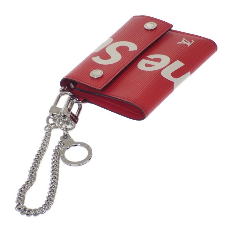 LOUIS VUITTON  M67755 Epi Bifold Wallet Red mens