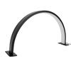 Half Moon Nail Desk Lamp 3 Colors Dimming Eye Care Aluminum Alloy PVC USB Half Moon Table Lamp for Nail Art Salon Home