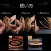 Specially Selected Sandalwood Incense, Gentle Scent, Spiral Incense Sticks, Air Purifying, 40 Sticks, 3.5 Hours