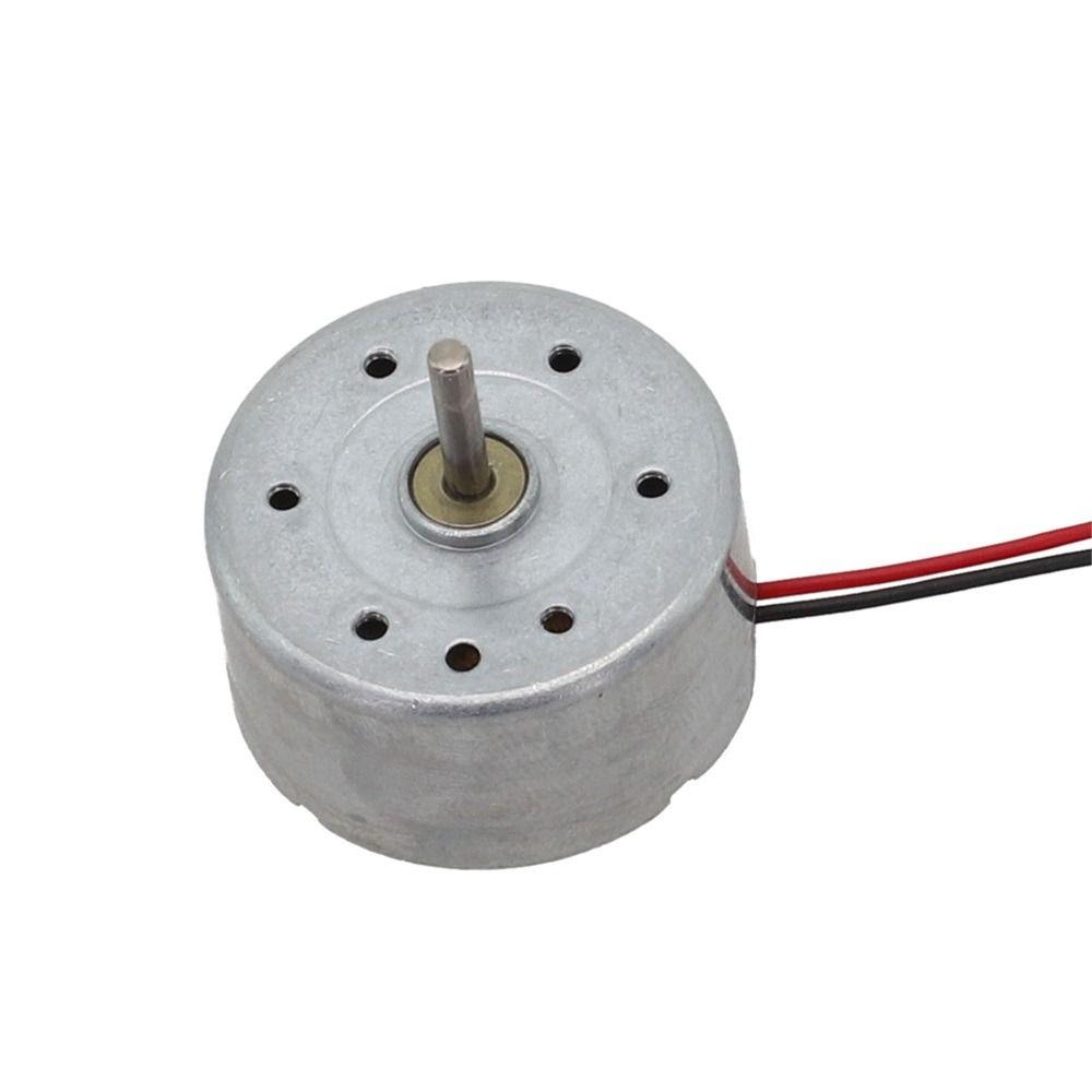 5Pcs 2Pin RF-300 DC Motor DC 1.5V-6V Hanging Neck Fan Motor New Micro 300 Motor  for Toy Model