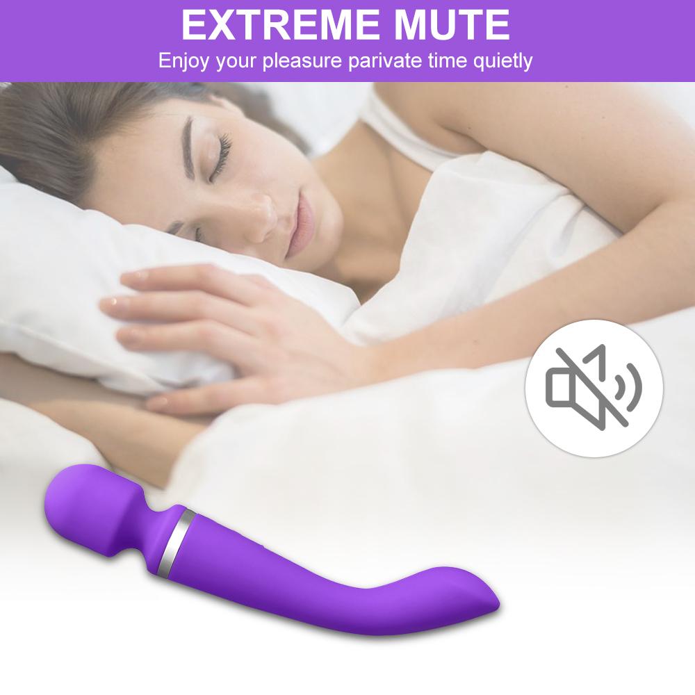 20 Speeds Powerful Vibrator AV Magic Wand Dildos Sex Toys For Women Couples Clitoris Stimulator G spot 2 Motor Toys for Adult 18