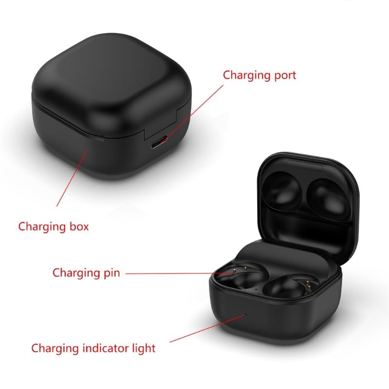 Cutie de încărcare pentru căști SM-R510 Pentru Galaxy Buds 2 Pro Carcasă de stocare și încărcare- (Cu excepția căștilor)