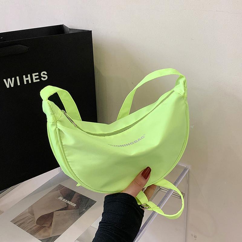 Stylish Nylon Small Shoulder Bag Chic Urban Design Underarm Bag For Women 2023